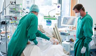 Koronavirus v Sloveniji: 40 mrtvih in štirje novi pacienti na intenzivni negi #video