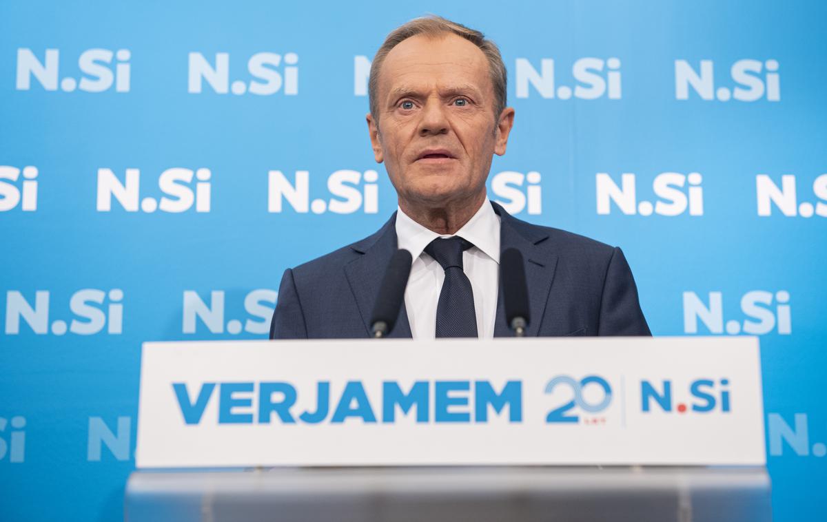 Donald Tusk | Na povabilo NSi se v Sloveniji mudi predsednik EPP Donald Tusk. | Foto STA