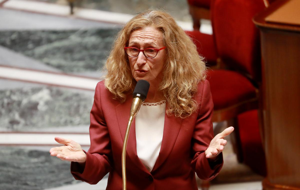 Nicole Belloubet, francoska pravosodna ministrica | Francoska pravosodna ministrica Nicola Belloubet pričakuje, da bo nov zakon zajezil najhujše oblike nedopustnih vsebin na spletu - toda zakon ni uperjen zoper avtorje takih vsebin. | Foto Reuters