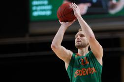 Cedevita Olimpija v drugem polčasu pokvarila dober vtis