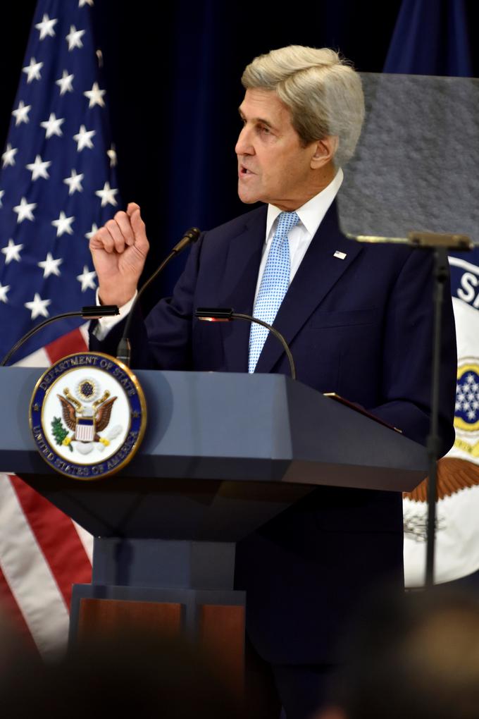 Svojo vizijo miru na Bližnjem vzhodu je John Kerry predstavil v času, ko se poslavlja s položaja. | Foto: Reuters