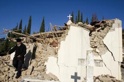 Potres v Grčiji zahteval smrtni žrtvi