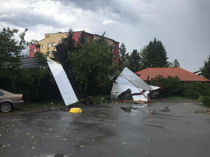 vreme, neurje, ptuj, drevesa | Foto: Alen Iljevec