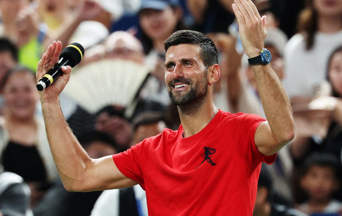 Novak Đoković | Osemintridesetletni Đoković bo tretjič letos igral v finalu turnirjev serije ATP. | Foto Reuters