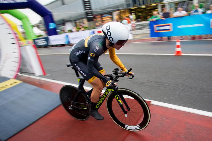 V letošnji sezoni se je povsem skoncentriral na kronometer. Med drugim je bil na državnem prvenstvu med člani tretji. | Foto: Urban Urbanc/Sportida