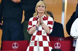 Nekdanja hrvaška predsednica v Katarju nosila srajco za 1.300 evrov
