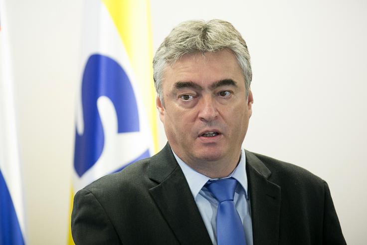 Nosilec skupne liste SDS in SLS Milan Zver podpira vstop Hrvaške v schengensko območje, ko bo naša južna soseda za to izpolnila vse potrebne kriterije. | Foto: Ana Kovač