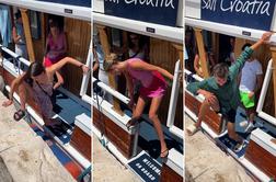 Posnetek turistk na Hrvaškem obšel svet: "Naslednjič dopustujte v Grčiji"