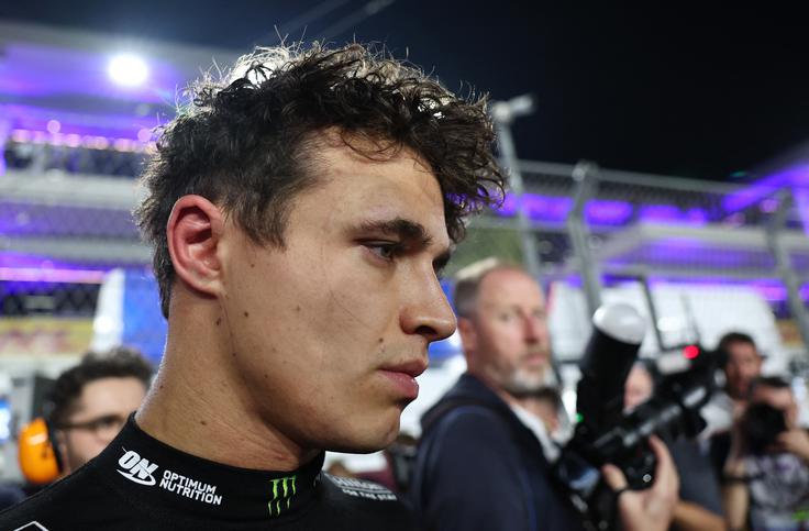 Lando Norris je dvakrat zapored ostal brez drugega mesta. In tako brez 24 točk. | Foto: Reuters