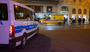 Množičen pretep v Zagrebu: steplo se je 20 zamaskiranih moških #video