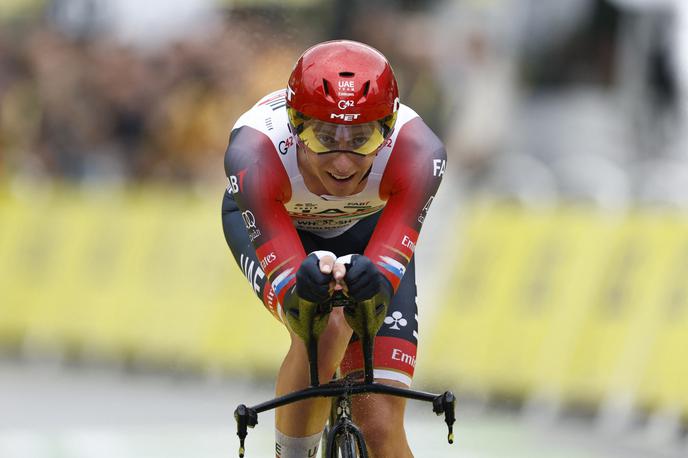Tadej Pogačar, TDF22 | Tadej Pogačar je odlično začel svoj tretji Tour de France! | Foto Reuters