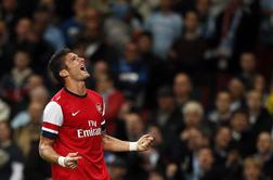 Giroud: Arsenal mora pokazati mentalne in tehnične kvalitete