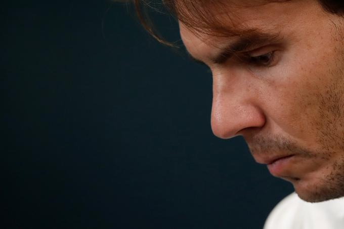 Nastop Rafaela Nadal na zaključnem turnirju je pod vprašajem. | Foto: Reuters