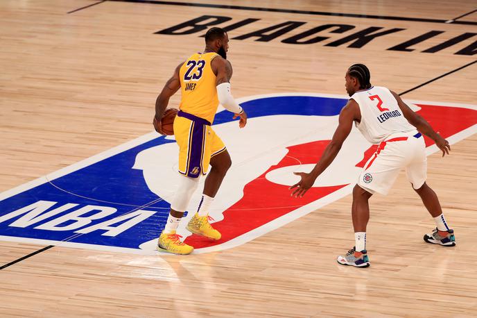 LeBron James, Los Angeles Lakers | Lakersi so ugnali Clipperse. | Foto Getty Images