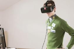 Prvič v Sloveniji edinstvena izkušnja smučarskih skokov z Oculus Riftom