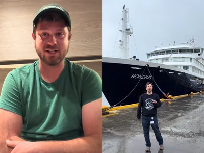 Oglasil se je potnik na križarki, kjer razsaja smrtonosni virus #video