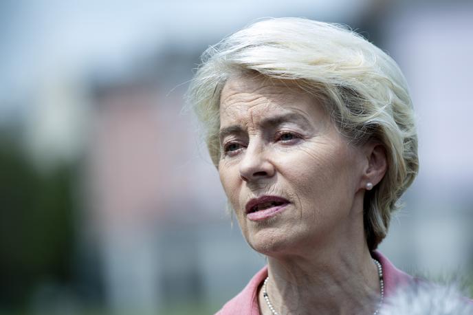 Ursula Gertrud Albrecht von der Leyen | Ursula von der Leyen bo na Lampeduso odpotovala na povabilo italijanske premierke Giorgie Meloni. | Foto Ana Kovač