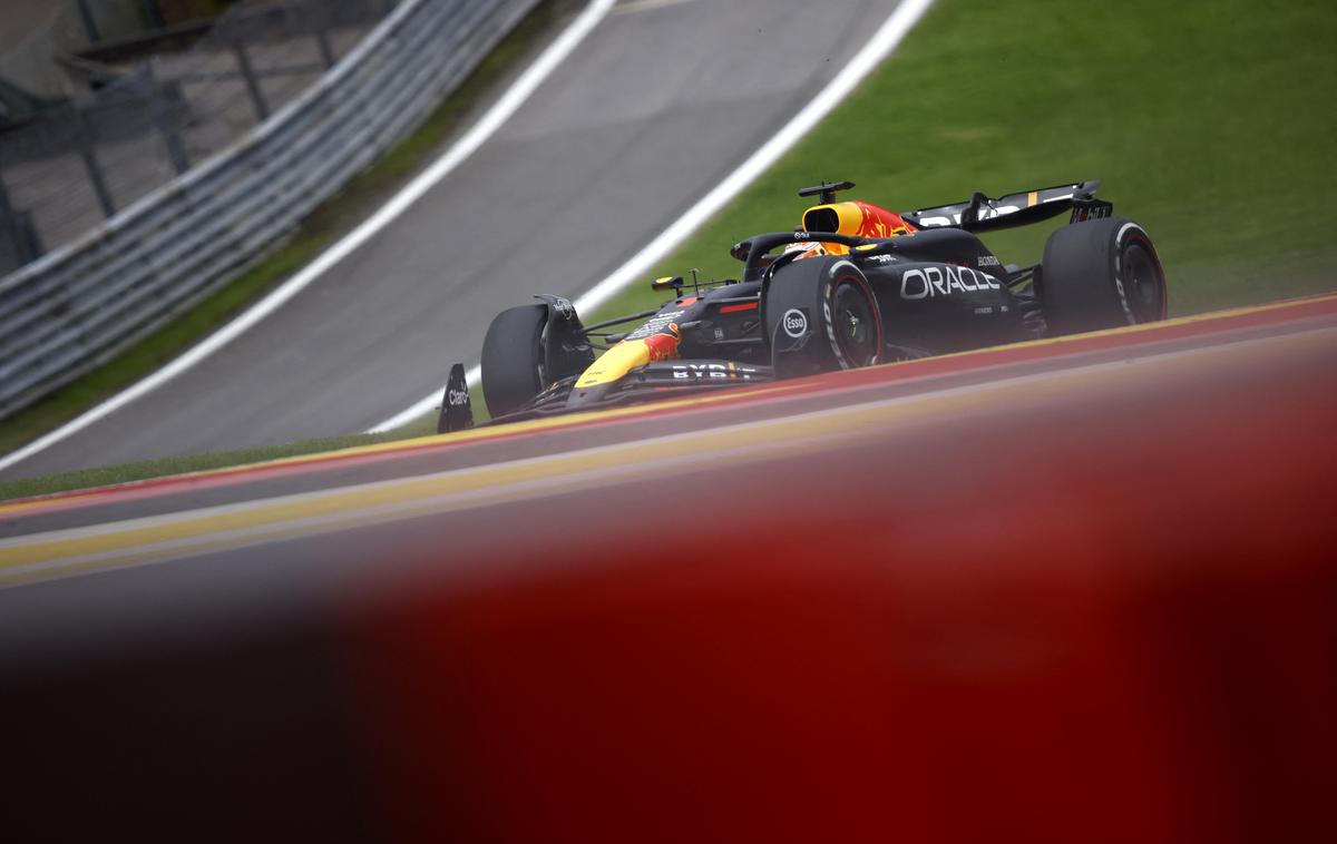 Spa Max Verstappen Red Bull | Max Verstappen je bil najhitrejši na prvem petkovem prostem treningu. | Foto Reuters