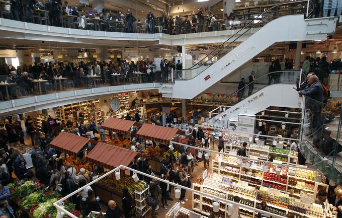 Ob verigah prodajaln, posvečenih hrani, bo zdaj v Italiji s podpisom verige Eataly nastal kulinarični park. | Foto: Reuters