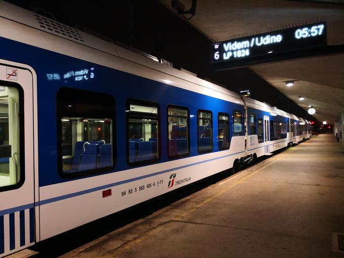 V novem voznem redu ostajajo neposredne povezave potniških vlakov med Slovenijo in Italijo nespremenjene. | Foto: Srdjan Cvjetović