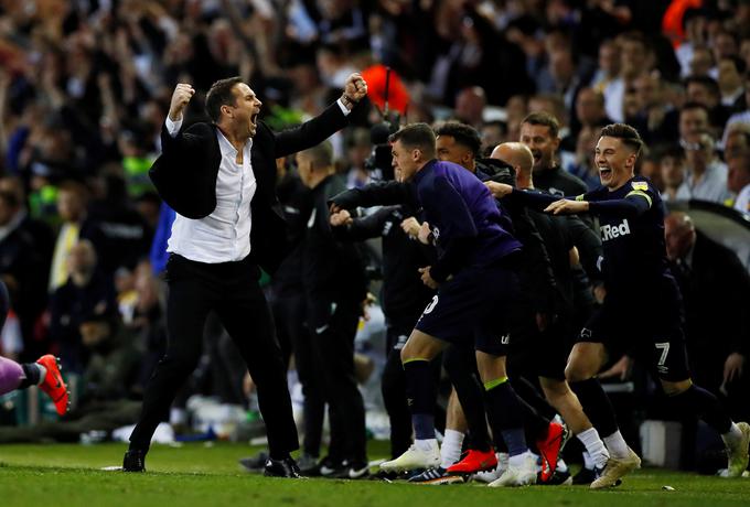 Sloviti Frank Lampard je bil trener Derby Countyja v sezoni 2018/19 in ga skoraj popeljal v elitno angleško premier ligo. | Foto: Reuters
