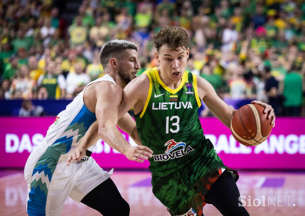 Slovenija : Litva slovenska košarkarska reprezentanca Eurobasket 2022