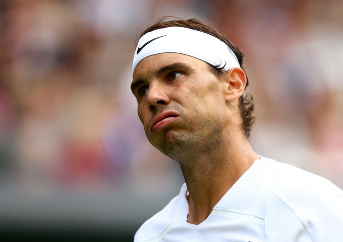 Rafael Nadal se je po velikih mukah prebil v polfinale. | Foto: Reuters