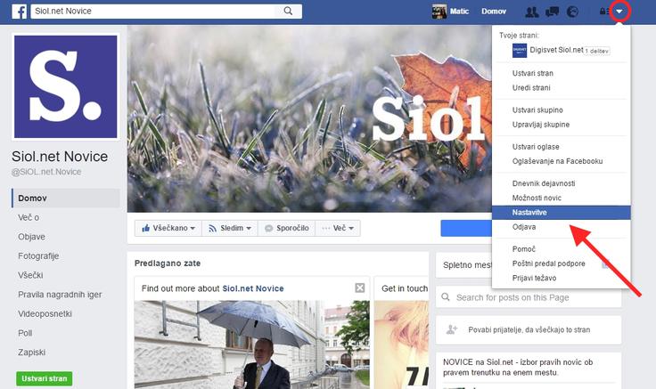 Facebook nasvet zasebnost | Foto: Matic Tomšič