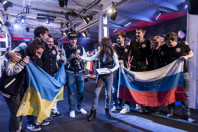Slovenci so se v finalu merili z Ukrajinci.  | Foto: Mark Somay / Red Bull Content Pool
