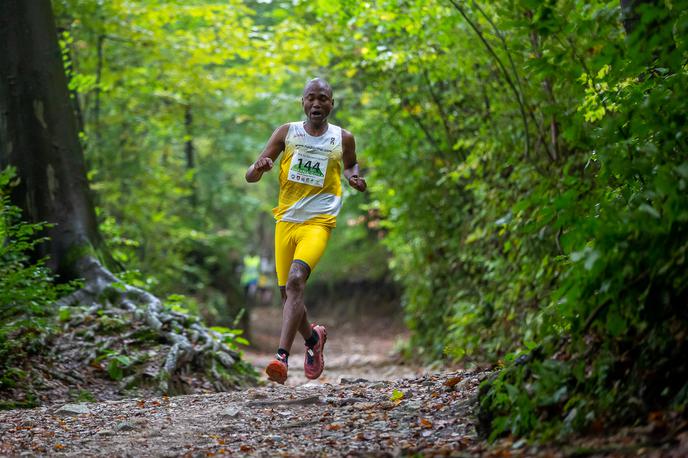 Richard Omaya Atuya | Richard Omaya Atuya je na vrh Šmarne gore pritekel v desetih minutah in 33 sekundah. | Foto Peter Kastelic/AZS