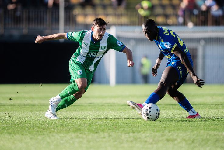 Dimitar Mitrovski je zabil za 2:0. | Foto: Aleš Fevžer