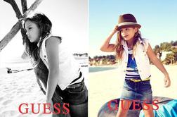 Hčerka Anne Nicole Smith za Guess
