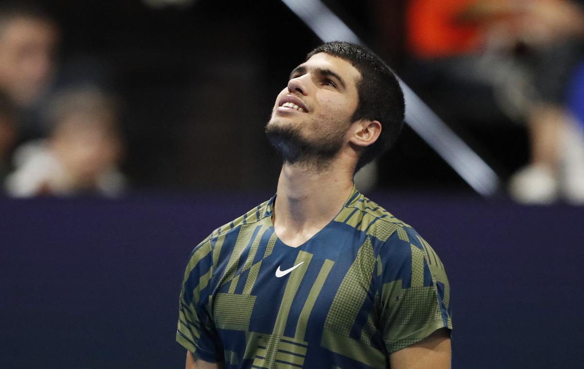 Carlos Alcaraz | Prvi igralec sveta, Španec Carlos Alcaraz, je izgubil v polfinalu turnirja v Baslu. | Foto Reuters