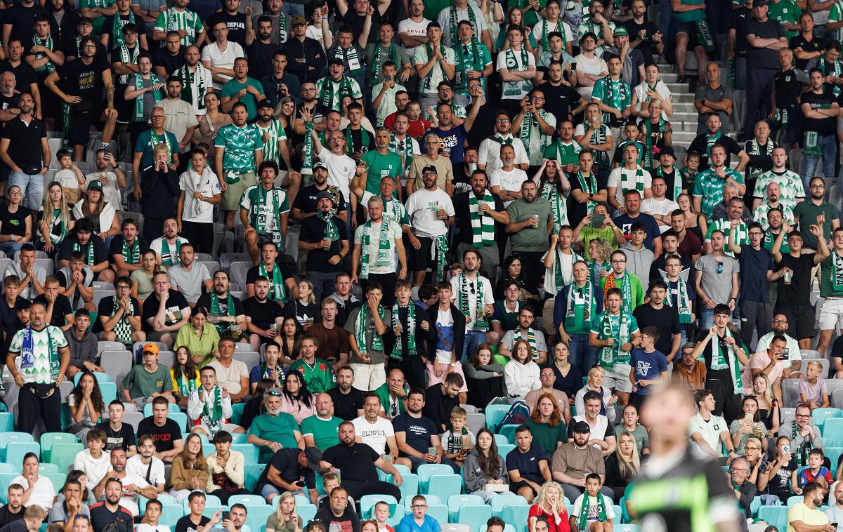 Olimpija Egnatia | Navijači Olimpije so zaman čakali na zadetek v mreži albanskih prvakov, a so bili vseeno zadovoljni s tistim, kar so po tako stresnem obdobju, s katerim so imeli opravka še pred nekaj dnevi, pokazali zmaji. | Foto Grega Valančič