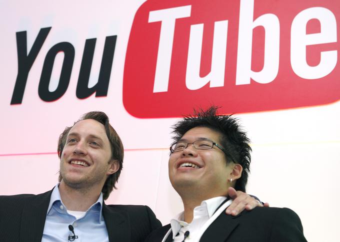 Steve Chen (desno) in Chad Hurley (levo), ustanovitelja YouTuba | Foto: Reuters