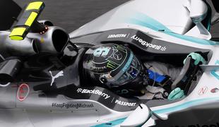 Rosberg tudi na drugem treningu pred Hamiltonom