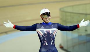 Britanec Kenny ubranil šprintersko zlato na velodromu