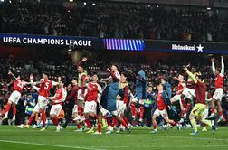 Jan Oblak in atleti obtičali pred vrati raja, Arsenal prvi finalist