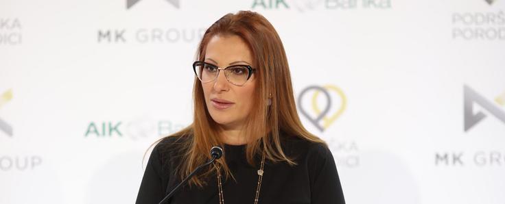 Jelena Galić, predsednica uprave AIK Banke | Foto: MK Group