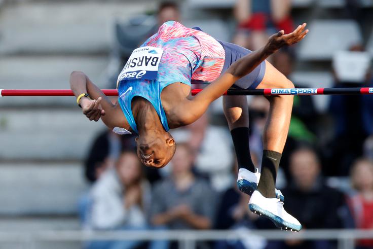 Mutaz Barshim je ugnal vso konkurenco. | Foto: Reuters