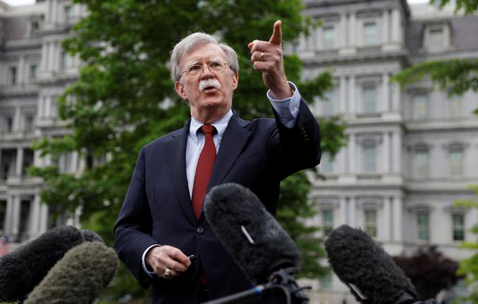 Ameriški svetovalec za nacionalno varnost John Bolton. | Foto: Reuters
