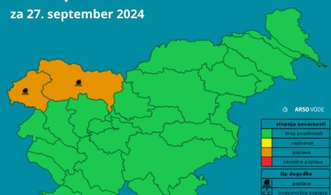 Novi slovenski rekord: na Voglu je v 24 urah padlo 371 milimetrov padavin #video #foto