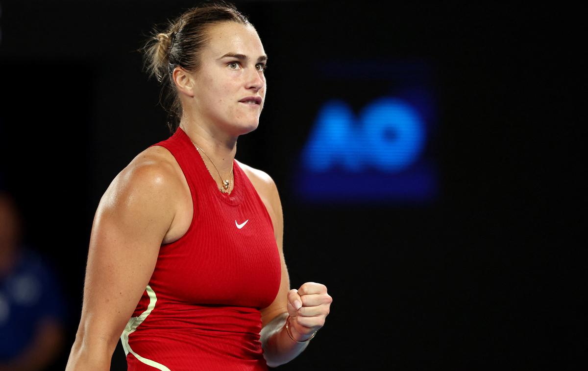 Arina Sabalenka | Arina Sabalenka naj bi se odločila, da bo vseeno igrala na turnirju v Miamiju. | Foto Reuters