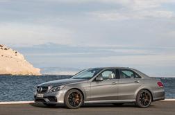 Bi preizkusili mercedesa E 63 AMG?