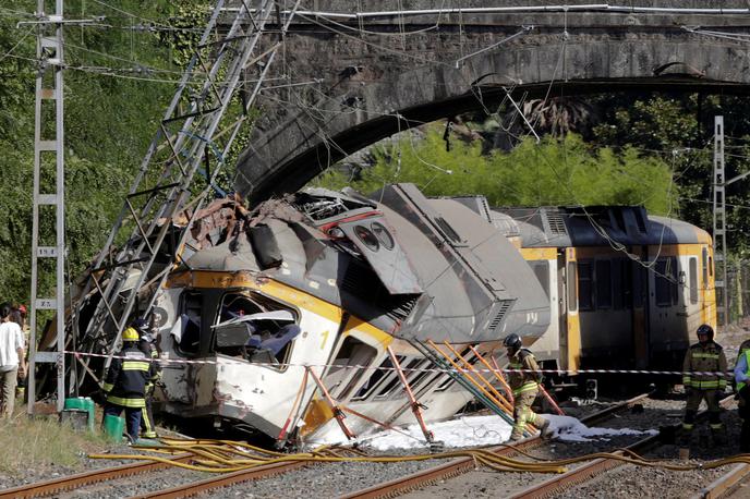 železniška nesreča Vigo | Foto Reuters