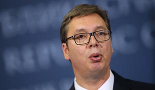 Vučić se v Bruslju ne bo sestal s Thacijem