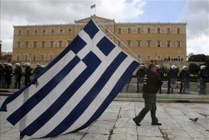 Grški parlament o varčevalnem proračunu za 2011