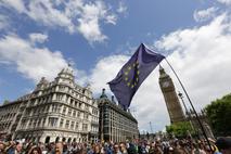 Velika Britanija EU protest brexit