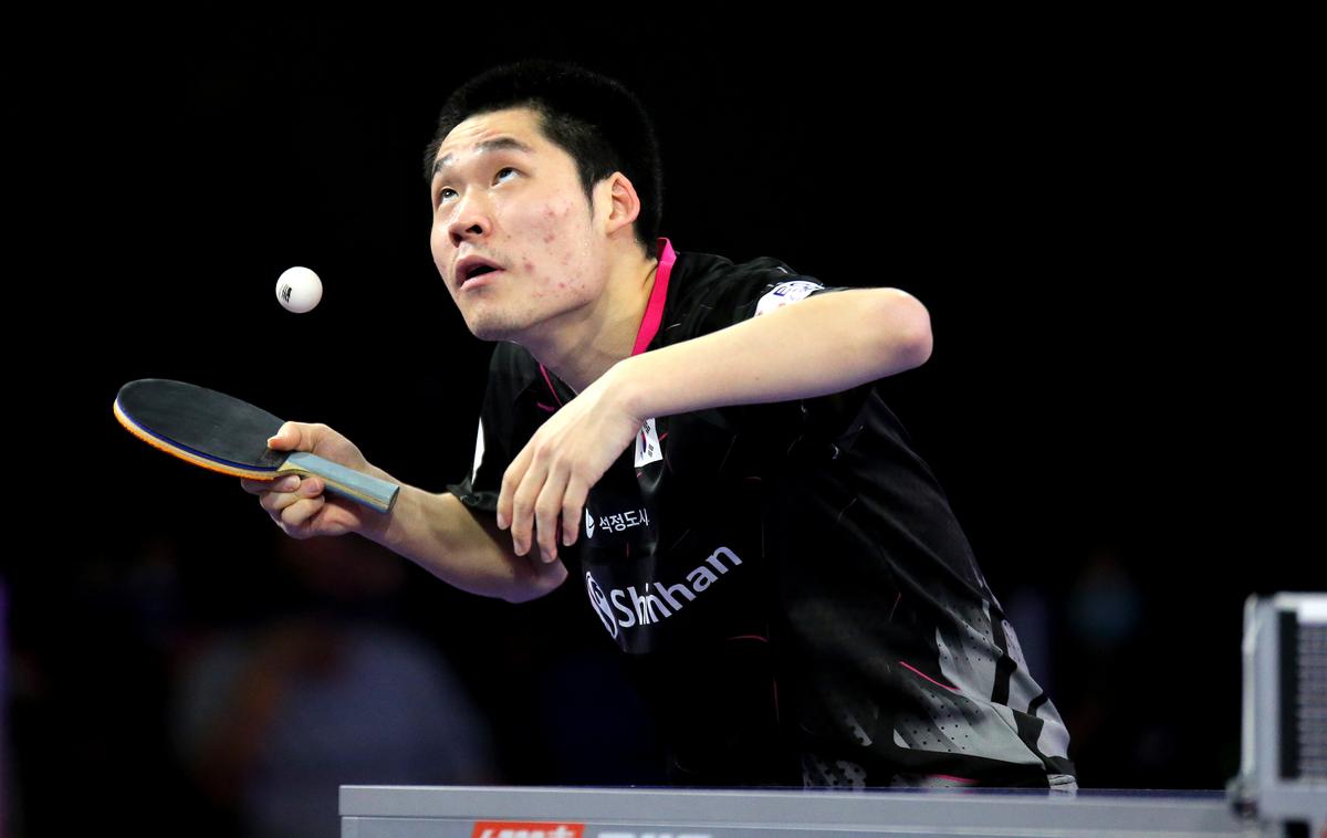 Woojin Jang | 37. igralec sveta Woojin Jang je zmagovalec namiznoteniškega turnirja na Otočcu.  | Foto Reuters
