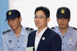 Dedič Samsungovega imperija obsojen na zapor